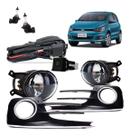 Kit Farol Neblina Milha Fox 2015 16 17 18 19 20 21 Bt Painel