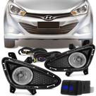 Kit Farol Neblina Milha Hb20 2012 2013 2014 2015 Botão trip no painel