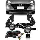 Kit Farol Neblina Milha Hb20 2020 2021 2022 com acendimento automático sem botão