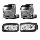 Kit Farol Nino Duplo H7 H1 MAN TGA 12 F419 F420 Par LD LE