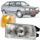 Kit Farol Seta Pisca Lente Cristal Direito Lado Passageiro Carona Gol Saveiro Parati 91 92 93 94 95 96 Sistema Modelo Arteb