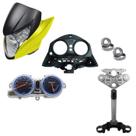 Kit Farol Titan 150 2009 a 2013 Mix Painel Mesas para Fan 150 Kit Farol Titan 150 2009 a 2013 Mix Painel Mesas para Fan 150