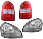 Kit Farol Tucson Cristal + Lanterna 2004 2005 2006 2007 2008
