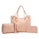 Kit Fashion Nude 3 Peças Bolsa Bolsinha Necessárie Cateira Porta Cartão e Celular Kit Fashion Nude 3 Peças Bolsa Bolsinha Necessárie Cateira Porta Cartão e Celular