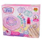 Kit Fashion Unha Mania c/ Adesivos - DM Toys