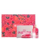 Kit Favoritos Boca Rosa Deo Colônia Brésil Perfume Feminino, Hidratante Corporal Romã e Nécessaire P