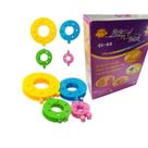 Kit Faz Pompom Com 4 Tamanhos 3,5cm 5,5cm 7cm 9mm ARTMAK