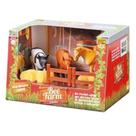 Kit Fazendinha Bee Farm Com Celeiro E Animais Rotobrinq