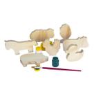 Kit Fazendinha para Colorir em MDF - Fabrika dos Sonhos