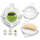 Kit Fechador de Pastel 3 Peças Branco Molde Ravioli Empada Salgado Cozinha Fácil Sem BPA Kit Fechador de Pastel 3 Peças Branco Molde Ravioli Empada Salgado Cozinha Fácil Sem BPA