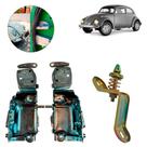 Kit Fechadura Batente Guia De Porta Fecho Capô Fusca 59 a 77