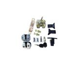 Kit fechadura batente maçaneta porta cilindro uno 80 á 94