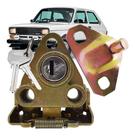 Kit Fechadura Chave Batente Porta Mala Fiat 147 Spazio