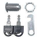 Kit Fechadura Para Armário FC020 Plastic 5 Unidades - GOLD