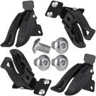 Kit Fecho Bota Esquerda Motocross Adulto Pro Tork Preto Tam. Único Kit Fecho Bota Esquerda Motocross Adulto Pro Tork Preto Tam. Único