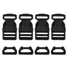 Kit Fecho Engate Rápido Regulador Alça Menor 25mm 20 Peças