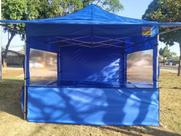 Kit Feirante 1,50x1,50 com ferro galvanizado.