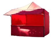 Kit Feirante 1,50x1,50 com ferro galvanizado.