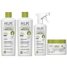 Kit Felps Cachos Shamp e Cond.500ml+Umidifi.500ml+Masc. 300g