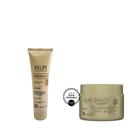 Kit Felps Leave-in Marula 250 Ml+Máscara Hipernutrição 300g Kit Felps Leave-in Marula 250 Ml+Máscara Hipernutrição 300g