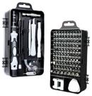 Kit Ferramenta 115 Chaves Precisão Reparo Manutenção Celular Notebook Tablet Relógio