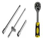 Kit Ferramenta Cabo Força T1/2alongadores+catraca Reversível