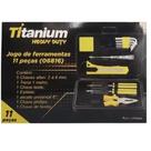 Kit Ferramentas 11Pcs Titanium