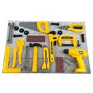 Kit Ferramentas Brinquedo Pequenos Engenheiros em Ação 18 peças