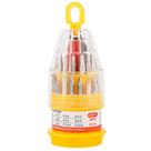 Kit ferramentas com chaves de fenda e estojo 31 peças