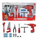 Kit Ferramentas Com Furadeira Realista Infantil Bbr Toys Kit Ferramentas Com Furadeira Realista Infantil Bbr Toys