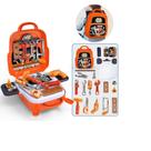 Kit Ferramentas de Brinquedo Infantil com Acessórios e Maleta 3 em 1