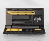 Kit Ferramentas de Precisão com Parafusadeira Elétrica Hoto Pro Cinza 26Bits - QWLSD012