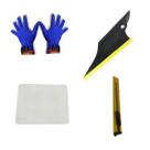 Kit Ferramentas Insufilm e Envelopamento Luva Espatulas Estilete 04pçs Kit Ferramentas Insufilm e Envelopamento Luva Espatulas Estilete 04pçs