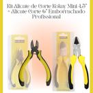 Kit Ferramentas Kokay Alicate Mini 4.5 Alicate 6 Corte Diagonal