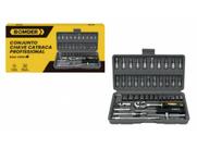 Kit ferramentas maleta basicas intercambeaveis c/46pçs bom-3905 Kit ferramentas maleta basicas intercambeaveis c/46pçs bom-3905