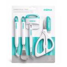Kit Ferramentas Mimo - Pinça Inversa Gancho Espatulas Tesoura Kit Ferramentas Mimo - Pinça Inversa Gancho Espatulas Tesoura