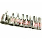 Kit Ferramentas para Vidros Marmore 13 Brocas Diamantadas