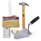 Kit Ferramentas Pedreiro Completo Prumo Colher Martelo Broxa Kit Ferramentas Pedreiro Completo Prumo Colher Martelo Broxa