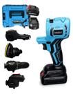 Kit Ferramentas Quick Change Bateria 21V Completo com Variação Ideal para Manutenção