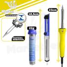 Kit Ferro De Solda 30w Profissional 220v Com Fio de Estanho 22g 1mm E Sugador 19cm