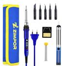 Kit Ferro De Solda Ajuste Digital Profissional Capa Maleta 110v Kit Ferro De Solda Ajuste Digital Profissional Capa Maleta 110v