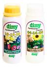 Kit Fertilizante Adubo Npk 10-10-10 + 04-14-08 1000ml Dimy