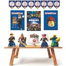 Kit Festa Aniversário Só 1 Bolinho Roblox