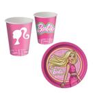 Kit Festa Barbie Festcolor 8 Copos e 8 Pratos Kit Festa Barbie Festcolor 8 Copos e 8 Pratos