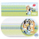 Kit Festa Bluey para 16 Pessoas - Com Pratos e Guardanapos