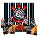 Kit festa completo 109pçs decoração Corinthians aniversário