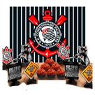 Kit festa completo 109pçs decoração Corinthians aniversário