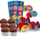 Kit festa Completo 180 pçs Decoração Patrulha Canina