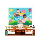 Kit festa Decoração aniversário Mundo Bita 39pçs em EVA