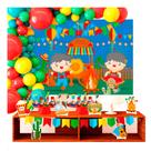 Kit festa decoração Junina EVA 39 peças decoração fácil